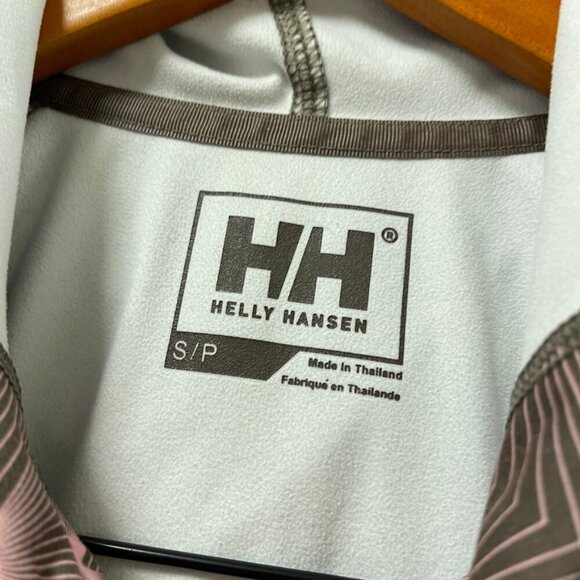 Helly Hansen Fleece-Lined Softshell Hooded Jacket Brown Pink - Picture 6 of 12
